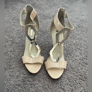 BCBGeneration Elegant Beige High Heels